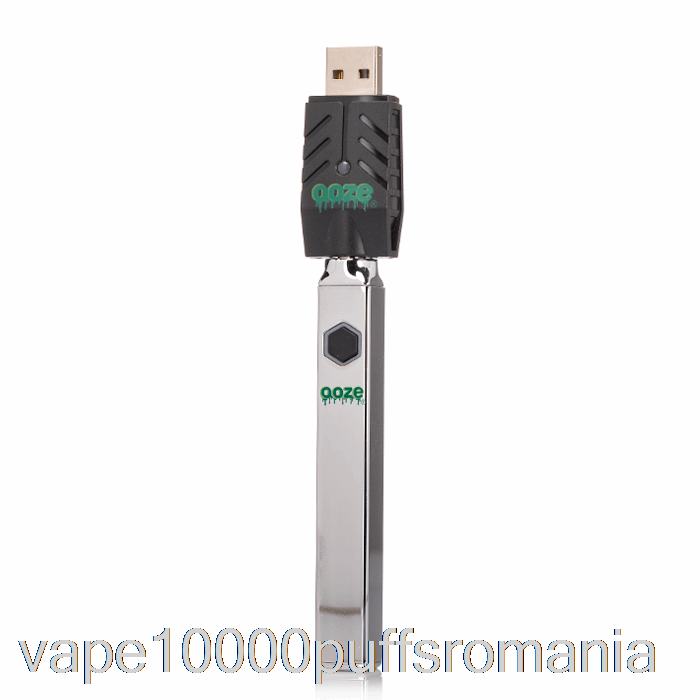 Vape Romania Ooze Quad Flex Temp 500mah Baterie Cromata
